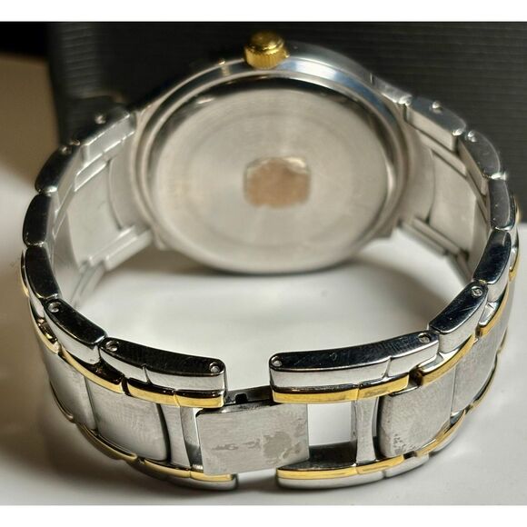 Caravelle by Bulova Two-Tone Diamond Watch – New Battery!